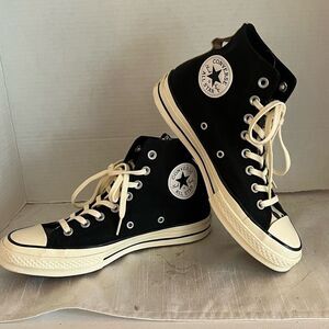 New Rare Converse Chuck Taylor Sneakers Cow print tongue Mens 6.5 Womens 8.5